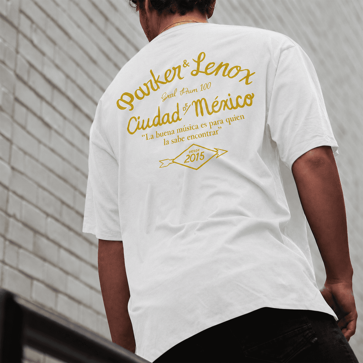 Playeras Parker & Lenox (Blancas)