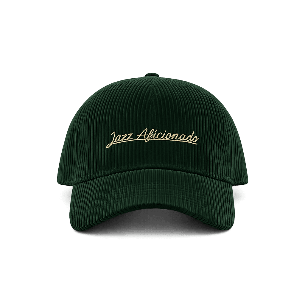Gorra de Pana Verde Bosque
