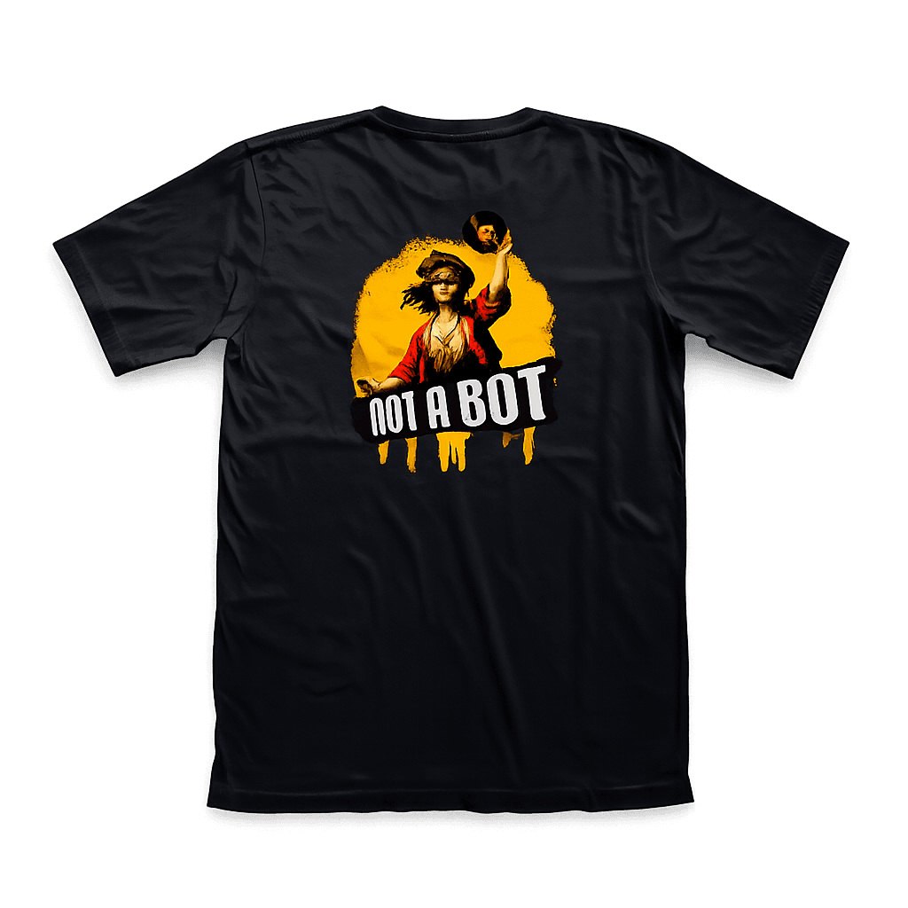 Playera Not a Bot