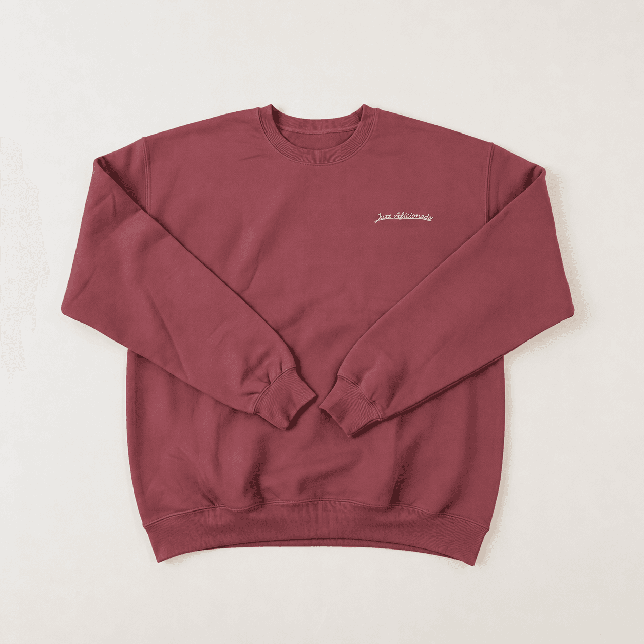 Sudadera Roja Jazz Aficionado